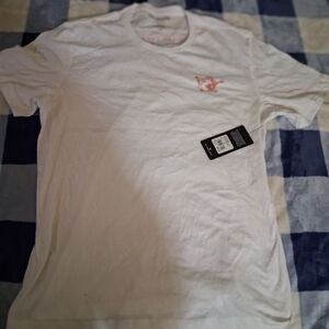 True Religion White Short Sleeve Tee